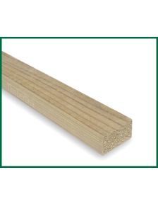 Sawn Treated Timber Lath 50mm x 25mm (2" x 1")