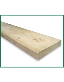 Graded C24 Rough Sawn Treated Timber 300mm x 47mm (12"x2")