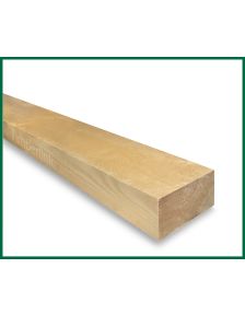 Graded C24 Rough Sawn Treated Timber 147mm x 75mm (6"x3")