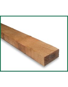 Sawn Treated Timber Rail 3.6m x 87mm x 38mm Brown