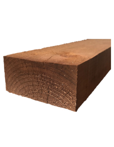 Redwood Treated Sleeper 2.4m x 250mm x 125mm (10"x5") Brown
