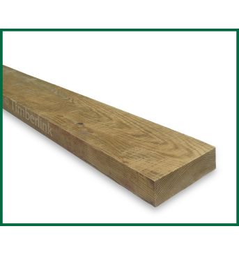 Sawn Treated Timber 150mm x 38mm (6"x1.5")