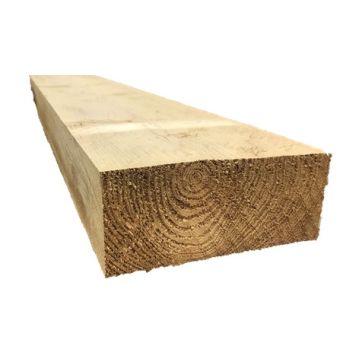 Graded C24 Rough Sawn Treated Timber 175mm x 75mm (7"x3")