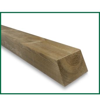Redwood Treated Post  125mm x 75mm (5"x3") (Weather Top)
