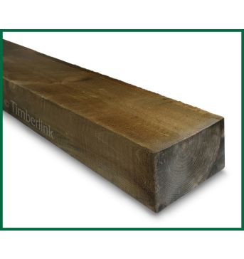 Redwood Treated Sleeper 2.4m x 200mm x 100mm (8"x4")
