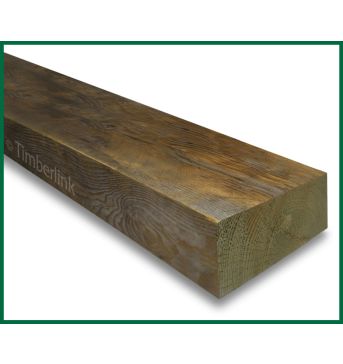 Graded C24 Rough Sawn Treated Timber 7.2m x 300mm x 100mm (12"x4")