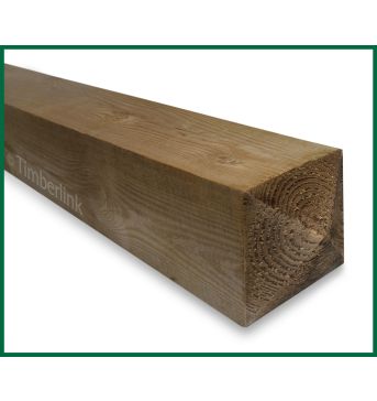 Redwood Treated  Post 2.4m x 175mm x 175mm (7"x7") 4WW (4 Way Weather)