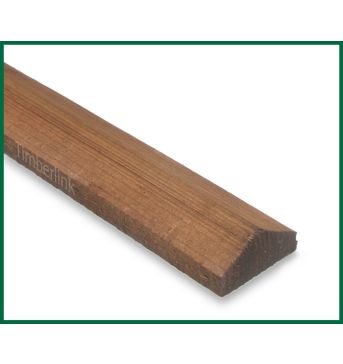 Brown Panel Capping Rail 1.829m