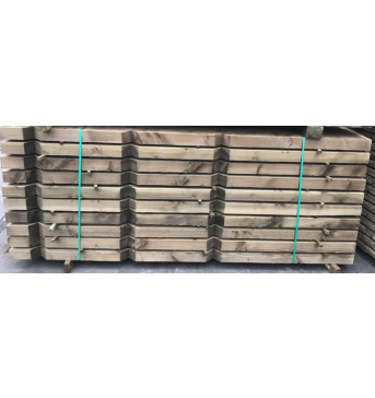 Redwood Treated Notch Post 2.4m x 125mm x 75mm (5"x3")